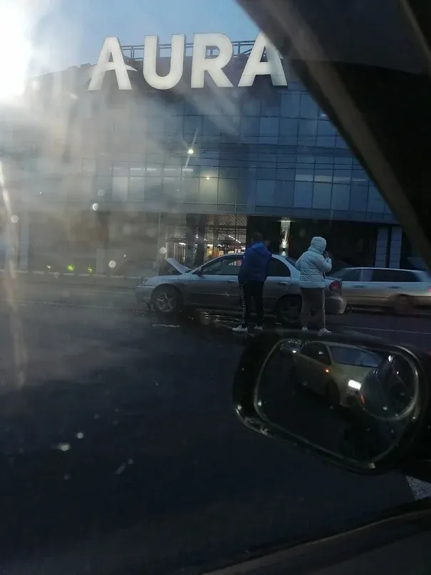 ДТП напротив ТЦ «AURA», произошло 27 ноября 2023 года