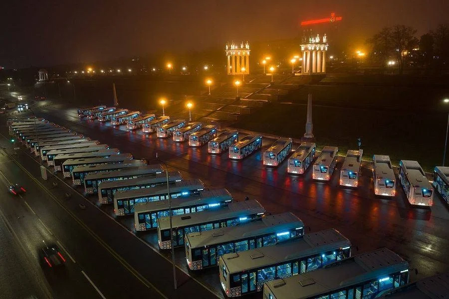 Горожане успели оценить новые автобусы на маршрутах № 35 и № 55
