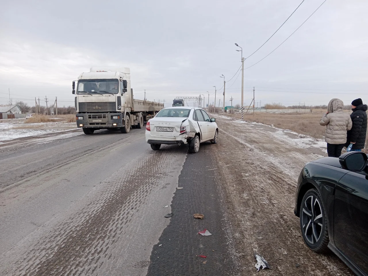 Авария на трассе Р-260: в Новом Рогачике