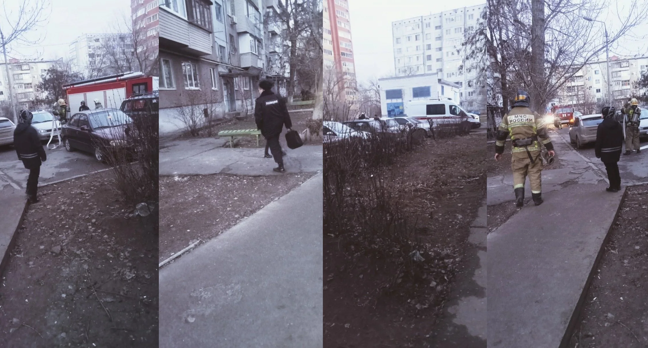 Взрыв в жилом доме на ул.Мира 51 в Волжском: на месте пожарные и скорая