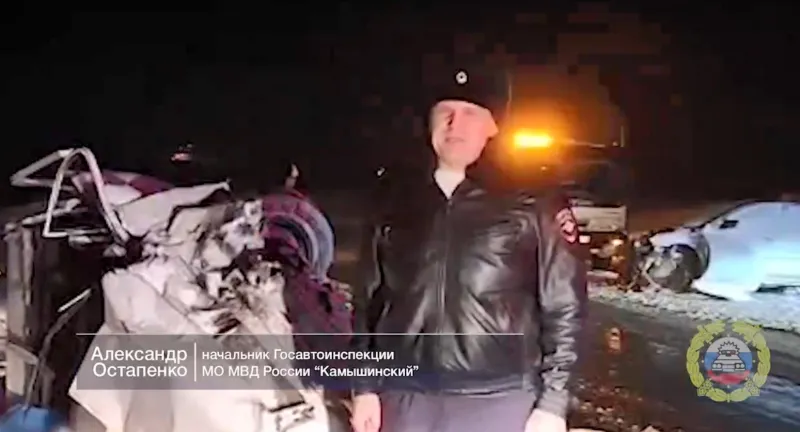 Смертельное ДТП в Камышинском районе - три машины «ВАЗ-2105», «Mazda» и «Лада Гранта»