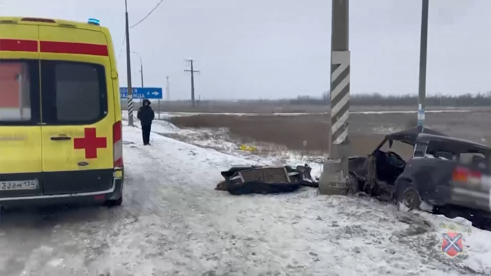 Смертельное ДТП в Городищенском районе: погибла женщина-водитель, пострадал подросток