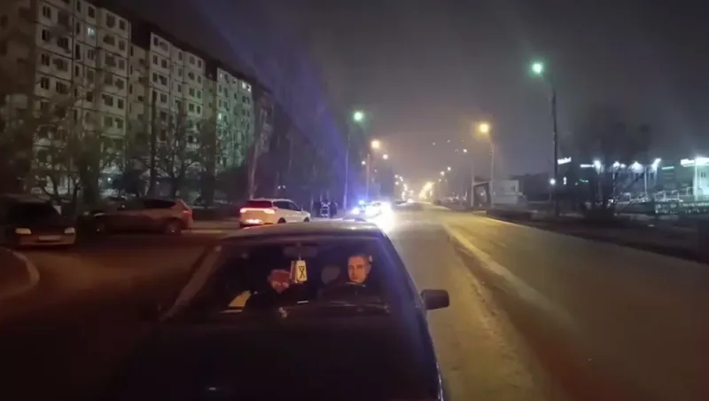 Смертельный наезд на пешехода в Волжском на улице Оломоуцкой
