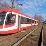 В Волгограде трамвай сошёл с рельсов в районе Гончарова