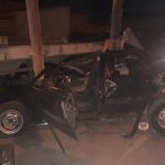 В Волжском на улице Пушкина водитель ВАЗ-2114 без прав врезался в грузовик