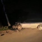 Пьяный водитель устроил ДТП на Богунской и снес столб