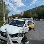 ДТП в Краснооктябрьском районе: столкновение двух автомобилей, пострадала пассажирка