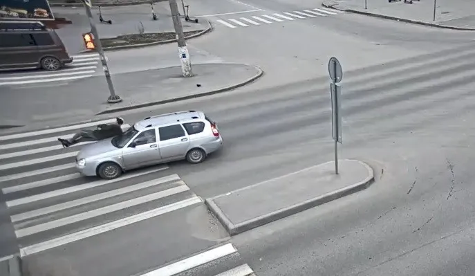 Пешеход пострадал в ДТП на Рокоссовского в Волгограде