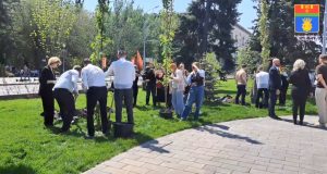 В центре Волгограда появилась аллея сакур в честь павших героев