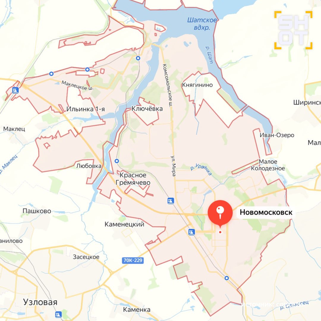 ПВО сбивает дроны ВСУ над Новомосковском — жители сообщают о взрывах в небе над Тулой