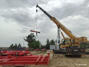 Скорость, высота и драйв: в ЦПКиО возводят «Русские горки»