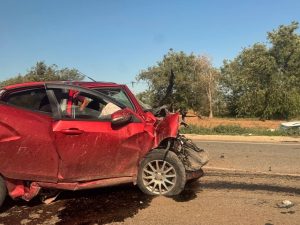 Столкновение «Лады Весты» и «Шкоды Йетти» на трассе Самара–Волгоград