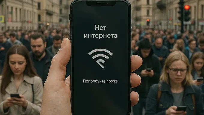 В Волгограде наблюдаются перебои с мобильным интернетом