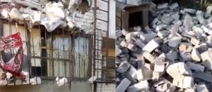 Обрушение балкона в двухэтажке Калача-на-Дону — экстренное расселение жильцов
