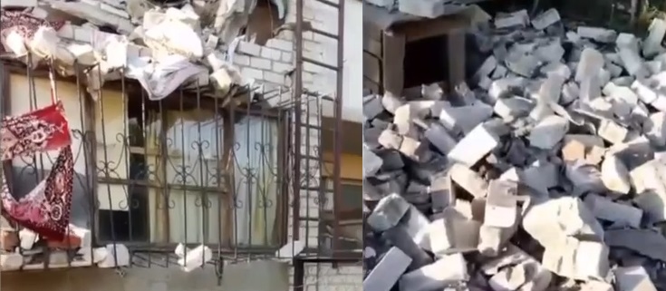 Обрушение балкона в двухэтажке Калача-на-Дону — экстренное расселение жильцов