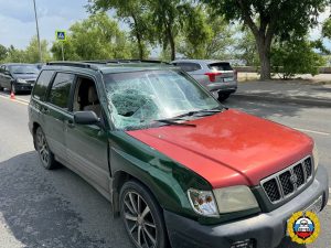 В Волгограде водитель Subaru сбил пешехода на переходе на Набережной 62-й Армии