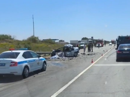 Столкновение с фурой под Волгоградом в Иловле: два человека погибли