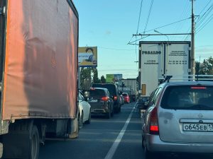 В сторону Кировского большие пробки – что произошло?
