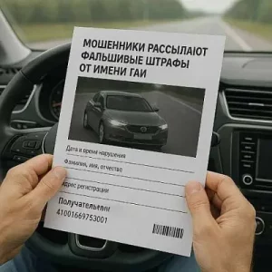 Водителей атакуют фейковыми штрафами от имени ГИБДД