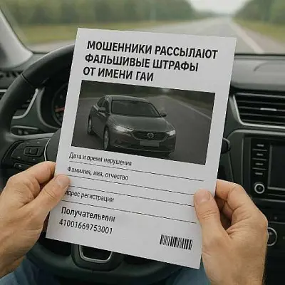 Водителей атакуют фейковыми штрафами от имени ГИБДД