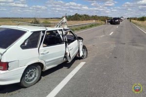 Трое пострадавших, включая детей, в ДТП под Суровикино с участием трёх машин