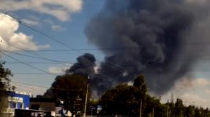 Волгоград: дым над городом после временной остановки аэропорта