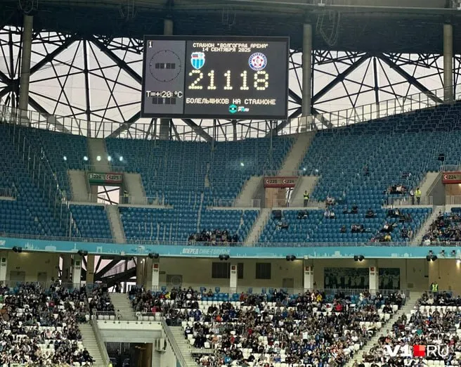 «Ротор» разгромил «КАМАЗ» на «Волгоград Арене» со счетом 3:0