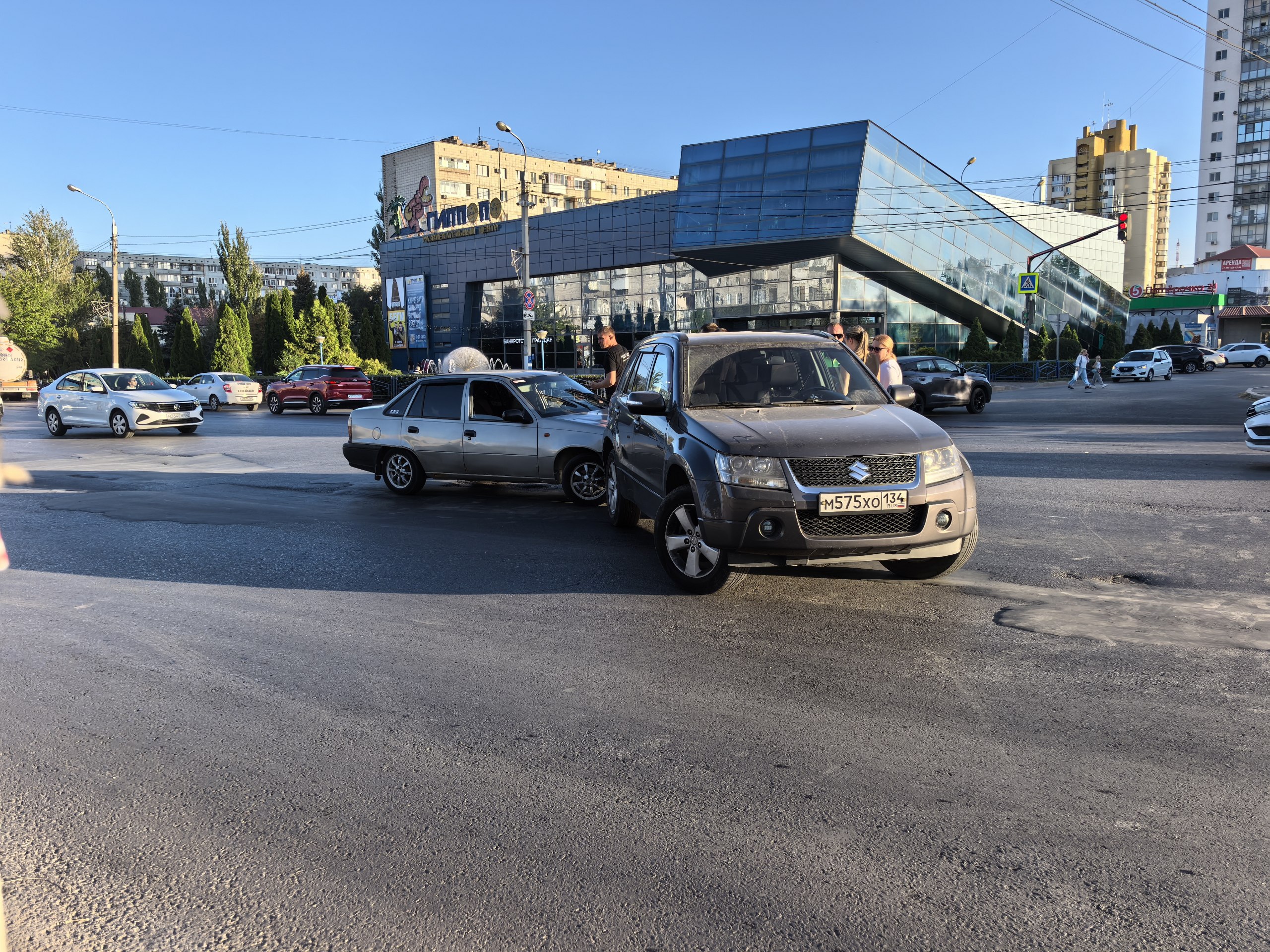 В Красноармейском районе произошло ДТП возле «РЦ Гиппопо»