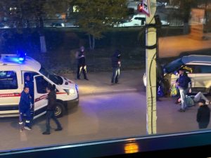 Авария у пиццерии в Волгограде: пострадала женщина, ребенок не задет