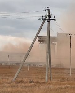 Очевидцы сообщили о густом дыме над сталелитейным заводом во Фролово