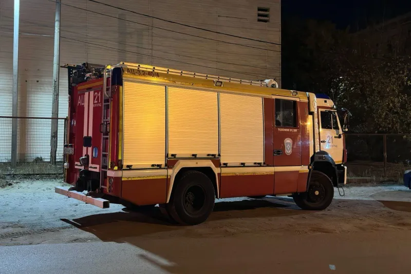 В спортивной школе Волгограда произошёл дым из-за короткого замыкания
