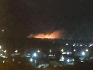 Очевидцы сообщили о хлопке и огненном свете в районе аэропорта Волгограда