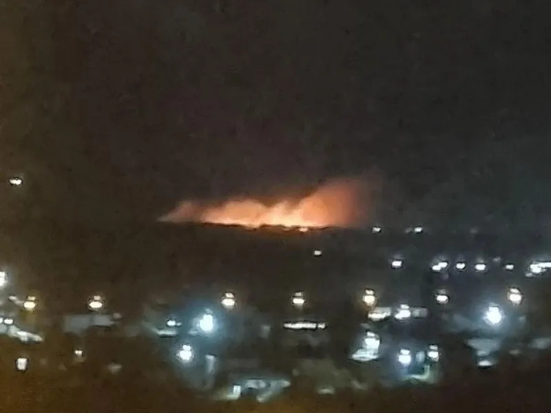 Очевидцы сообщили о хлопке и огненном свете в районе аэропорта Волгограда