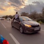 Волгоградская молодежь вновь устроила дорожный беспредел на проспекте Ленина