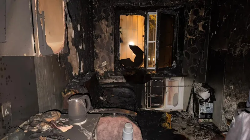 В Волгограде при пожаре погиб четырёхлетний ребёнок