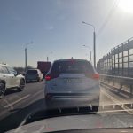 На танцующем мосту затор — автомобилисты стоят в сторону Краснослободска без видимых причин