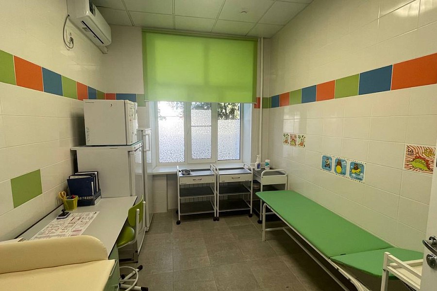 Модернизация по нацпроекту преобразила детскую поликлинику № 6 в Ворошиловском районе