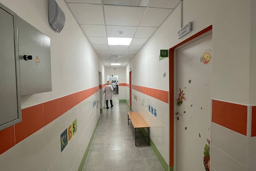 Модернизация по нацпроекту преобразила детскую поликлинику № 6 в Ворошиловском районе