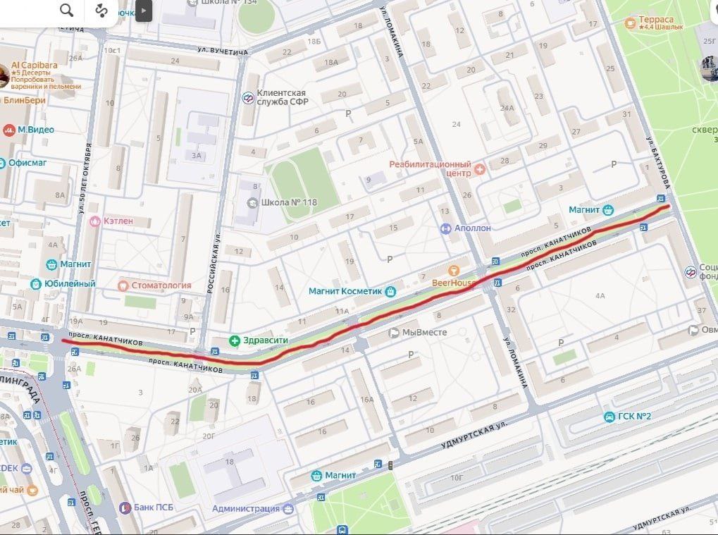 Проспект Канатчиков в Волгограде превратят в современный прогулочный парк
