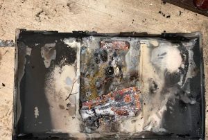 В Волгограде короткое замыкание телевизора привело к возгоранию в квартире