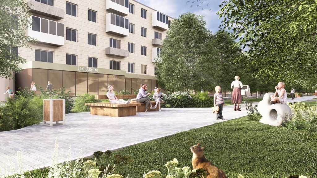 В Волгограде представили концепцию благоустройства проспекта Канатчиков