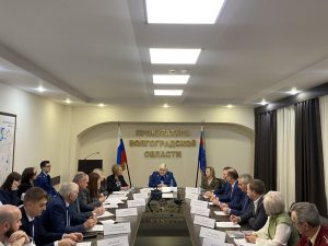 В Волгоградской прокуратуре обсудили защиту прав предпринимателей