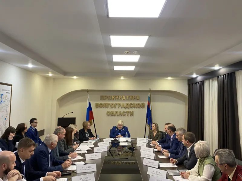 В Волгоградской прокуратуре обсудили защиту прав предпринимателей