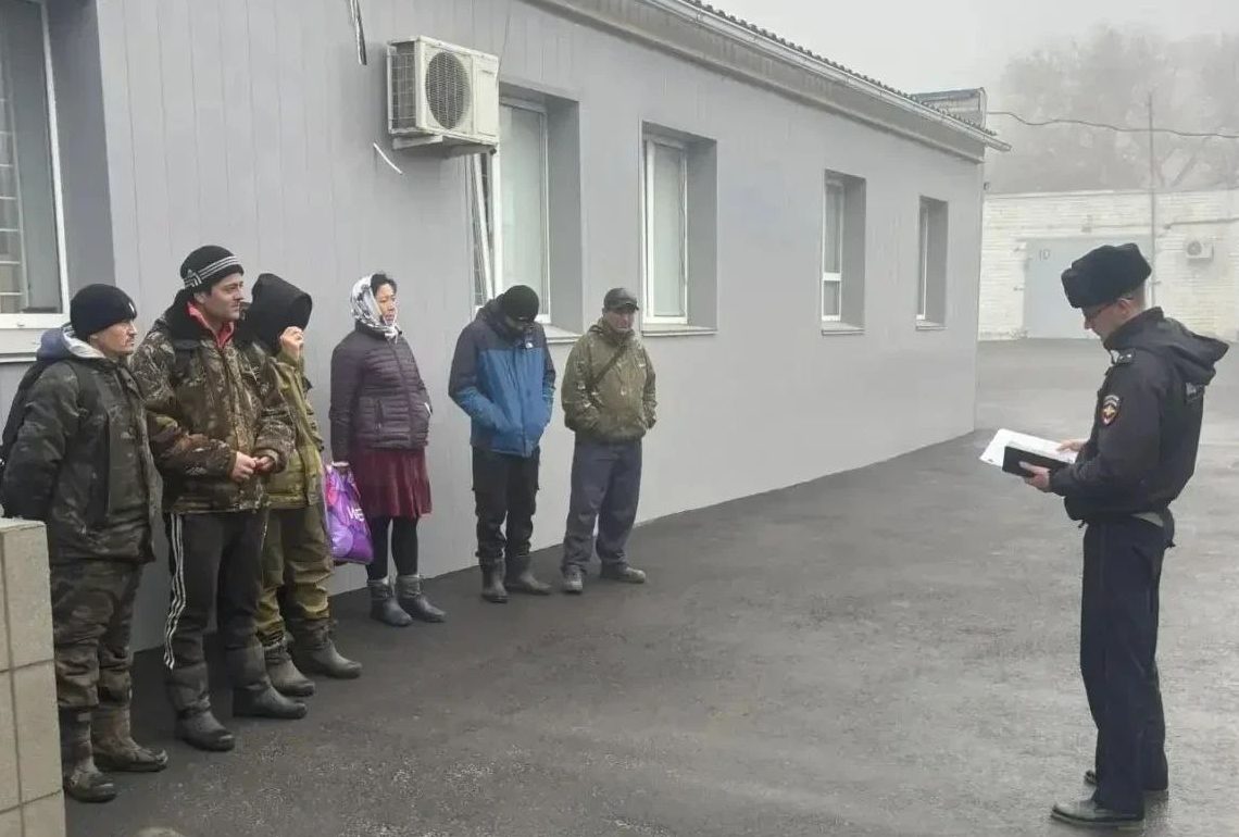 Рейд в Городищенском районе: 15 мигрантов доставлены в полицию