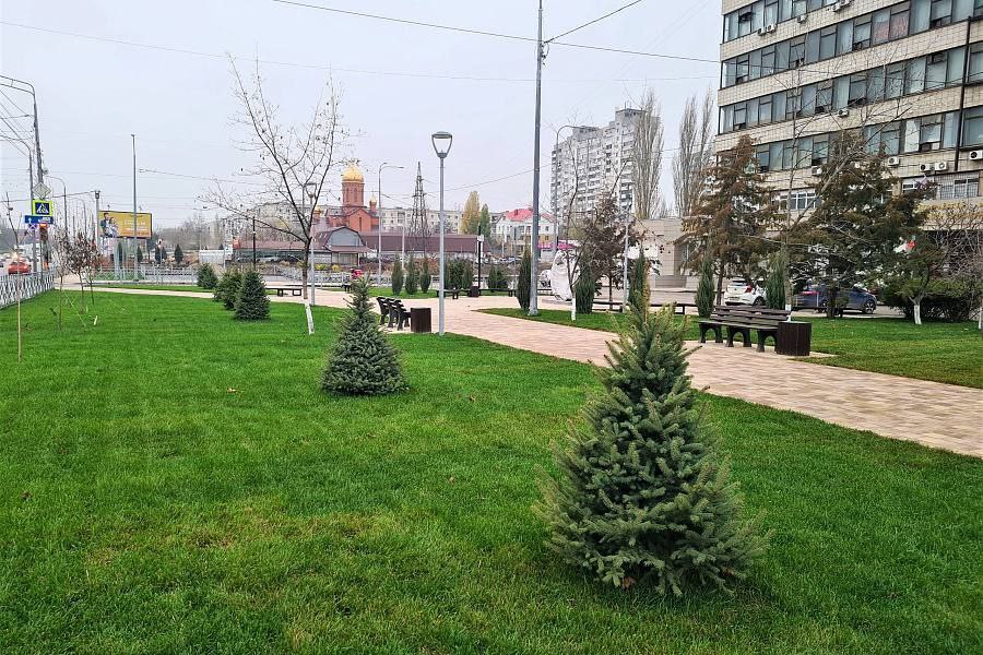 Скверы и парки: в Волгограде и Волжском завершили благоустройство новых пространств