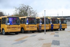 Волгоградские школы пополнились новыми школьными автобусами