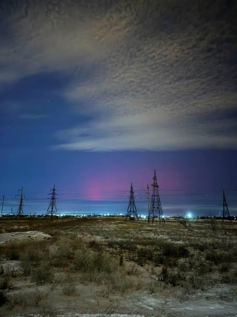 Полярное сияние в Волгоградской области: почему его удалось увидеть