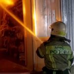 Крупный пожар вспыхнул на базе в районе Тулака в Волгограде