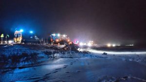 Смертельная авария под Новоаннинском: фура смяла УАЗ с сотрудниками завода