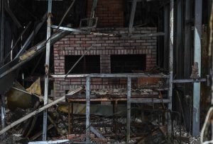 Ночью в Краснооктябрьском районе Волгограда сгорели два павильона на улице Штеменко